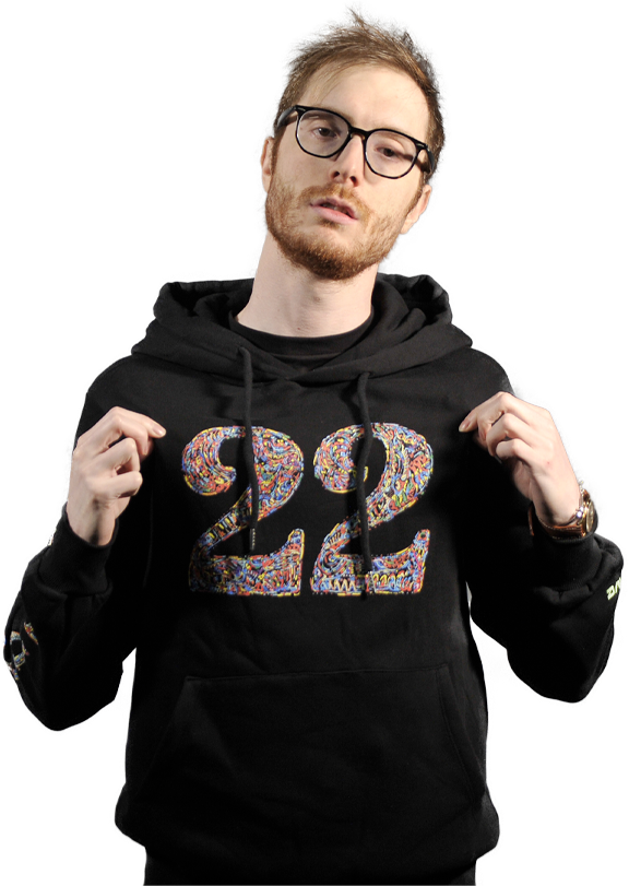 Felpa 22 ft. Gemello